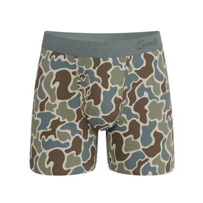 The Blender | Grey Duck Camo Ball Hammock® Magnum Big Pouch Underwear