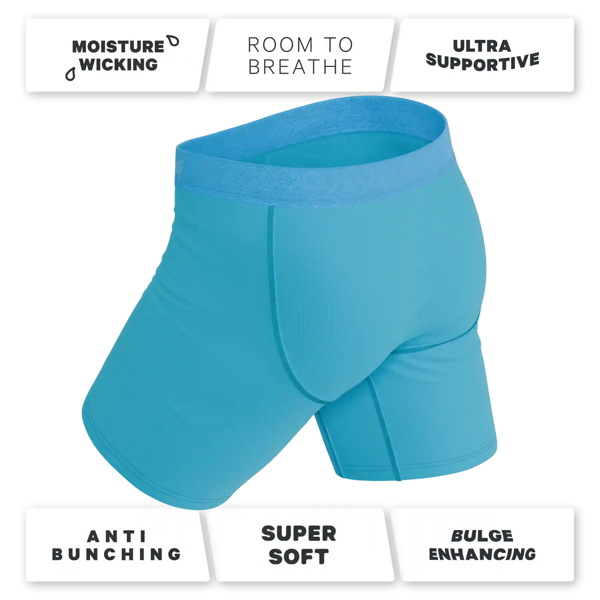 The Beach Please | Palm Tree Ball Hammock® Boxer - Long Leg