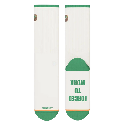 The Gone Fishing | Fishing Heel Hammock™ Crew Socks