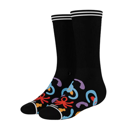 The Knot Tonights | Balloon Animal Heel Hammock™ Crew Socks