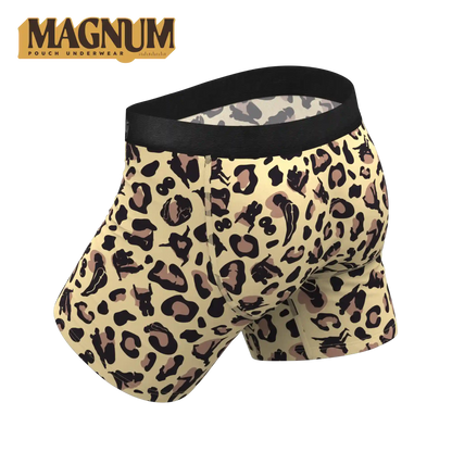 The Primal Passion | Naughty Cheetah Print Ball Hammock® Magnum Big Pouch Underwear