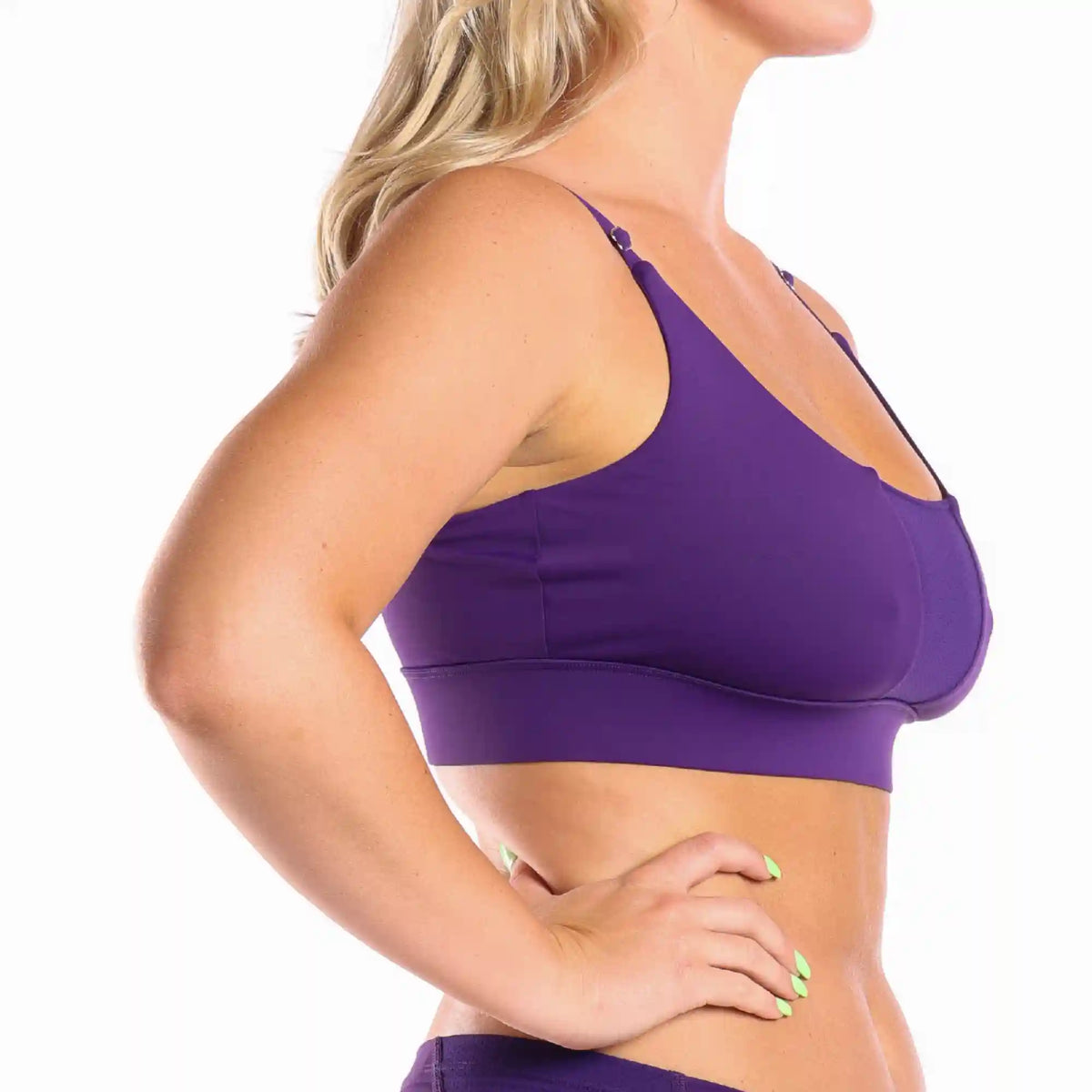 The Emperor |  Dark Purple paradICE™ Boob Hammock™ Cooling Bralette