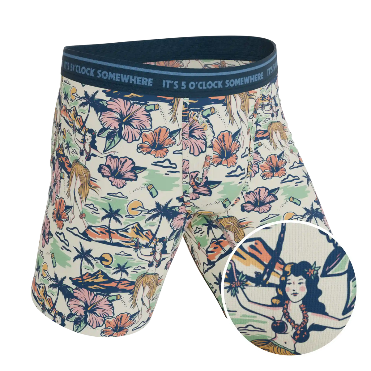 The Come Monday | Shinesty x Margaritaville® Ball Hammock® Boxer - Long Leg