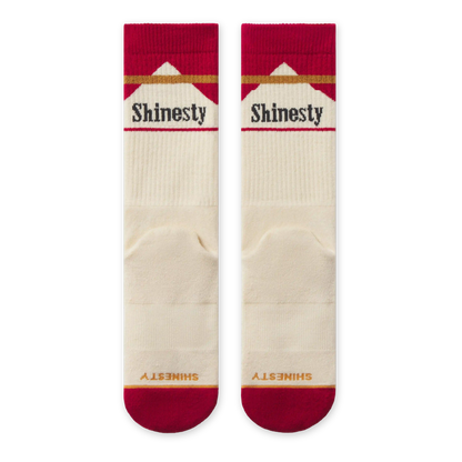 The Pack A Day | Cigarette Heel Hammock™ Crew Socks