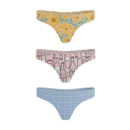 The Mother's Day | MicroModal Thong 3 Pack