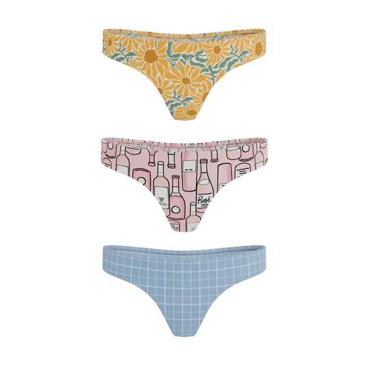 The Mother's Day | MicroModal Thong 3 Pack