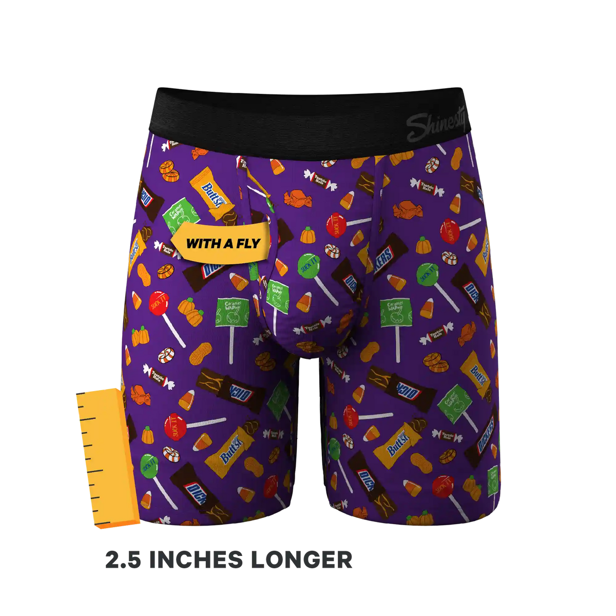 The Sticky Fingers | Halloween Candy Ball Hammock® Boxer - Long Leg