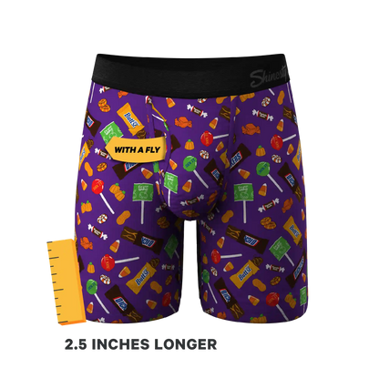 The Sticky Fingers | Halloween Candy Ball Hammock® Boxer - Long Leg
