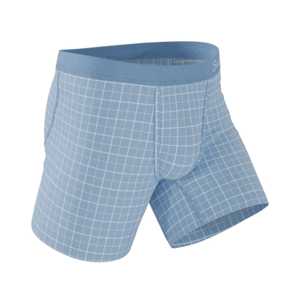 The Spick & Span | Window Pane Plaid Ball Hammock® Pouch Underwear