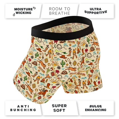 The Wild Bandit | Bull Ball Hammock® Pouch Underwear With Fly