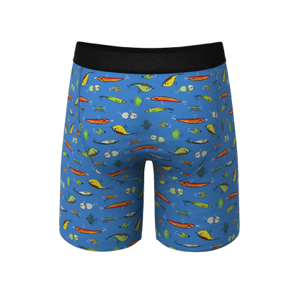 The Bait and Tackle | Bass Ball Hammock® Boxer - Long Leg
