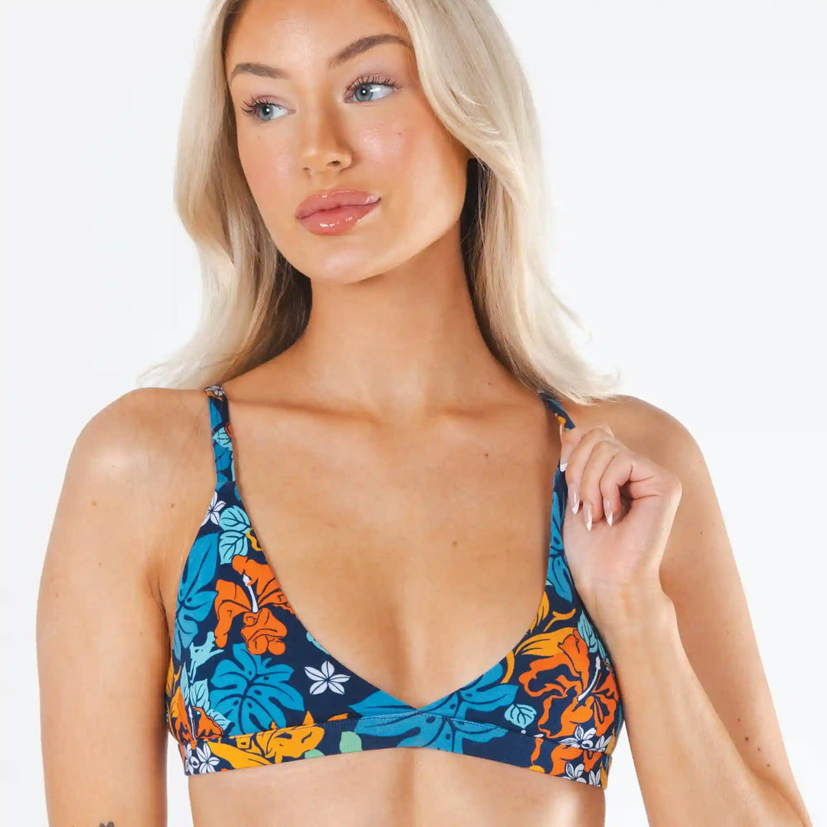 The Get Lei'd | Naughty Tropical Boob Hammock™ Triangle Bralette