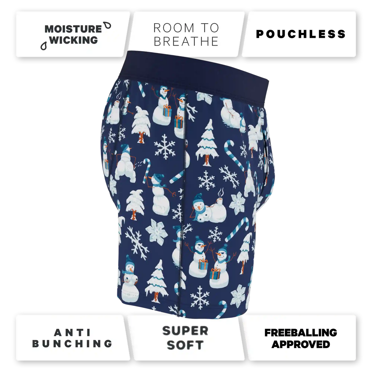 The Big Blizzard | Naughty Snowmen Boxers