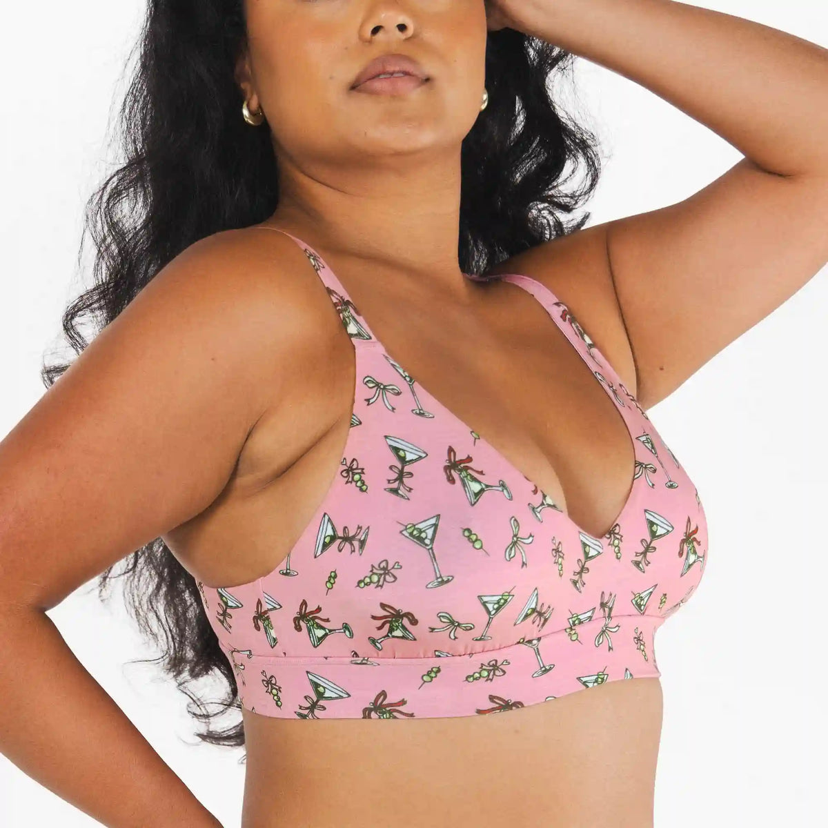 The Teeny Tini | Martini Boob Hammock™ Plunge Bralette