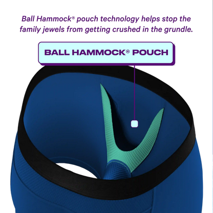 The Hurricane | Blue paradICE™ Cooling Ball Hammock® Underwear