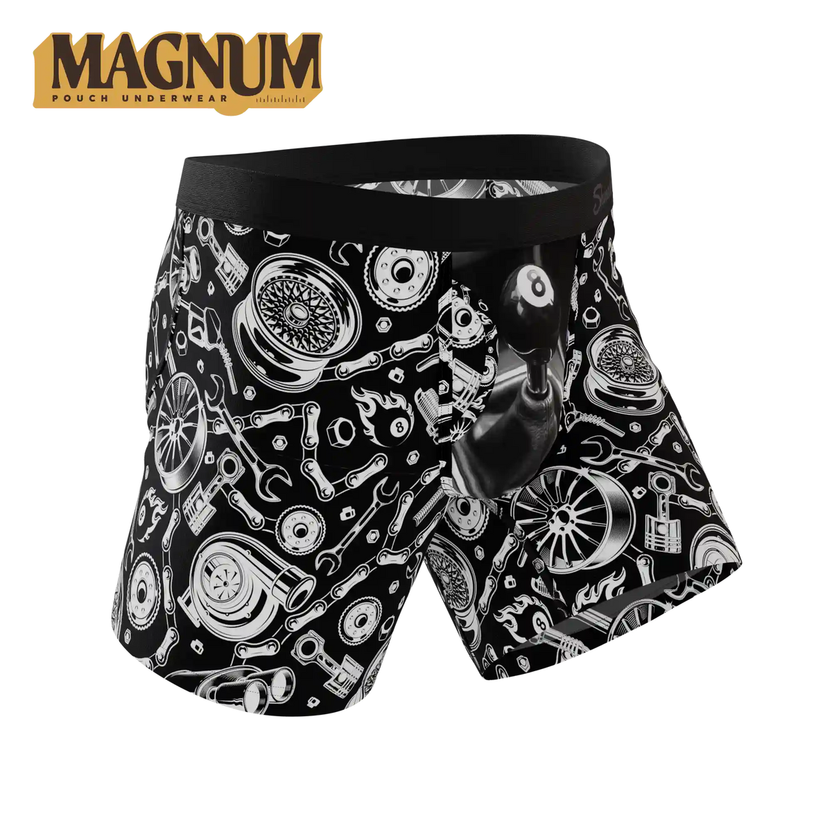 The Gear Head | Stick Shift Ball Hammock® Magnum Big Pouch Underwear
