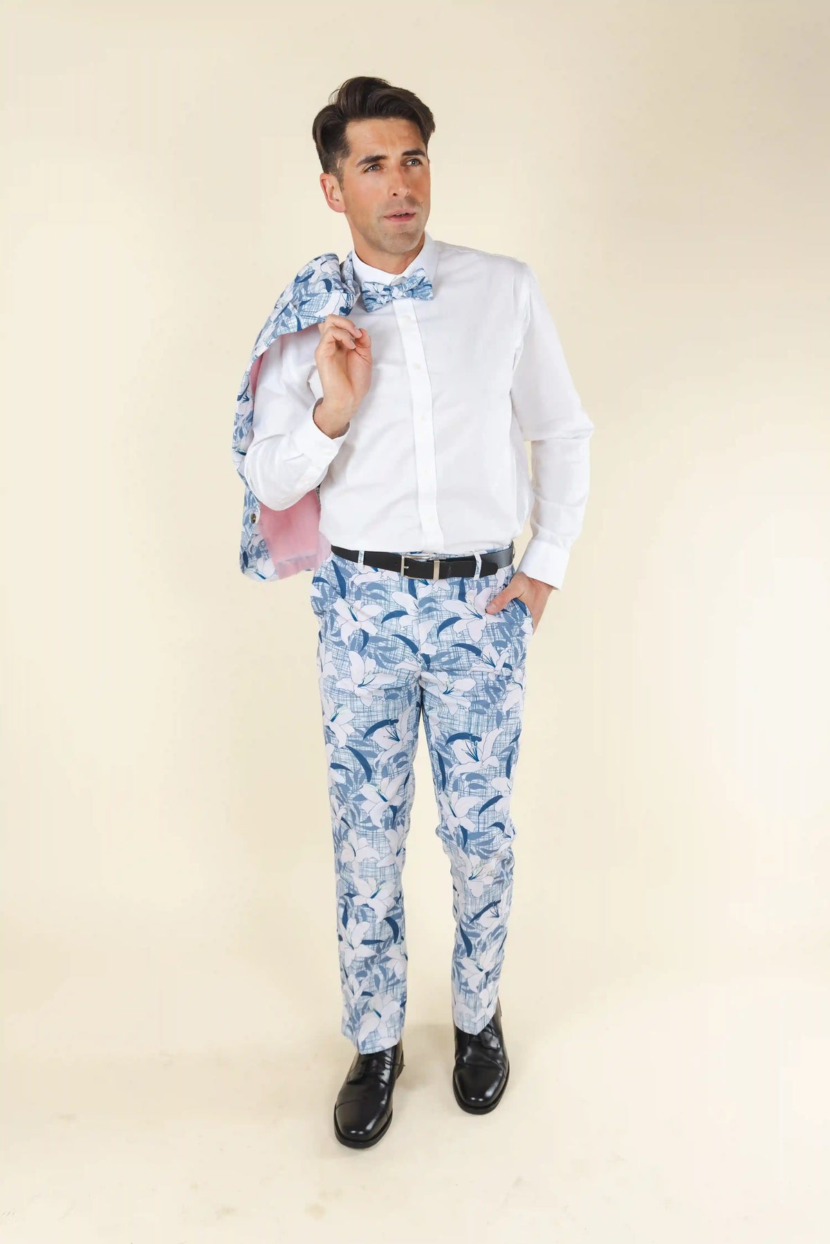 The Gilded Lily | Crosshatch Lilies Suit