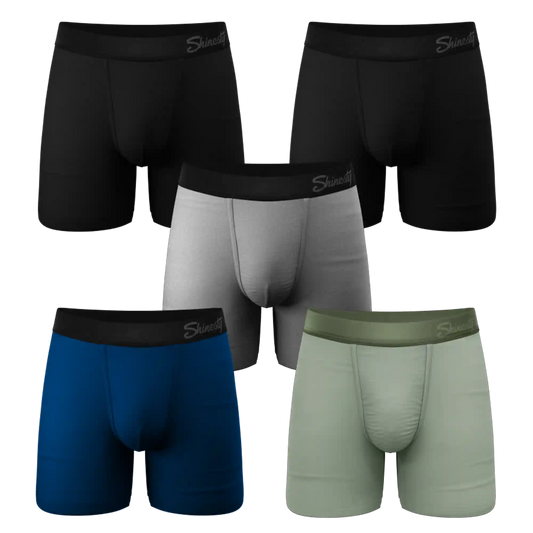 The 5 Solids | Ball Hammock® Boxer Brief 5 Pack