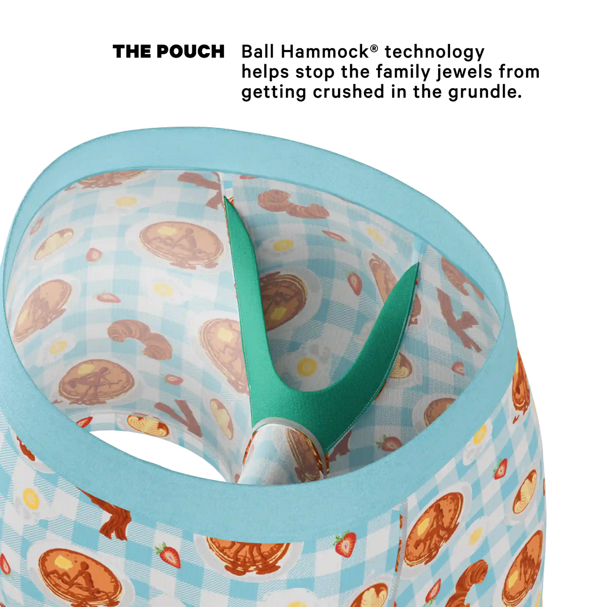 The Good Moaning | Naughty Breakfast Ball Hammock® Pouch Underwear