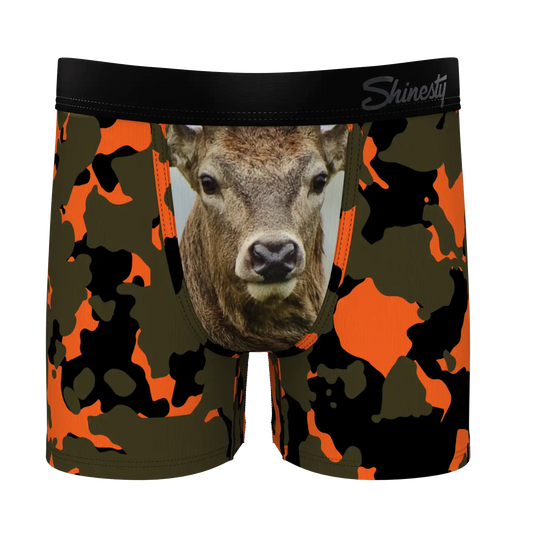 The Bambi Bunchers | Camo Deer Youth Boxer Briefs