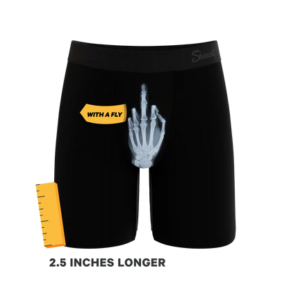 The XXX Ray | Middle Finger X Ray Ball Hammock® Boxer - Long Leg