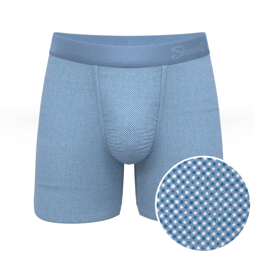 The Chambray All Day | Blue Chambray Ball Hammock® Pouch Underwear