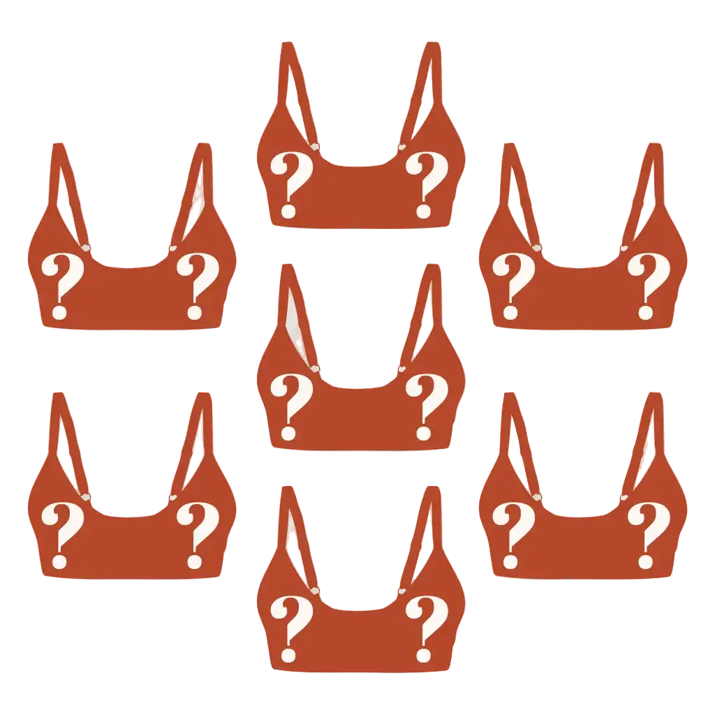 The Mystery | Boob Hammock™ Plunge Bralette 7 Pack
