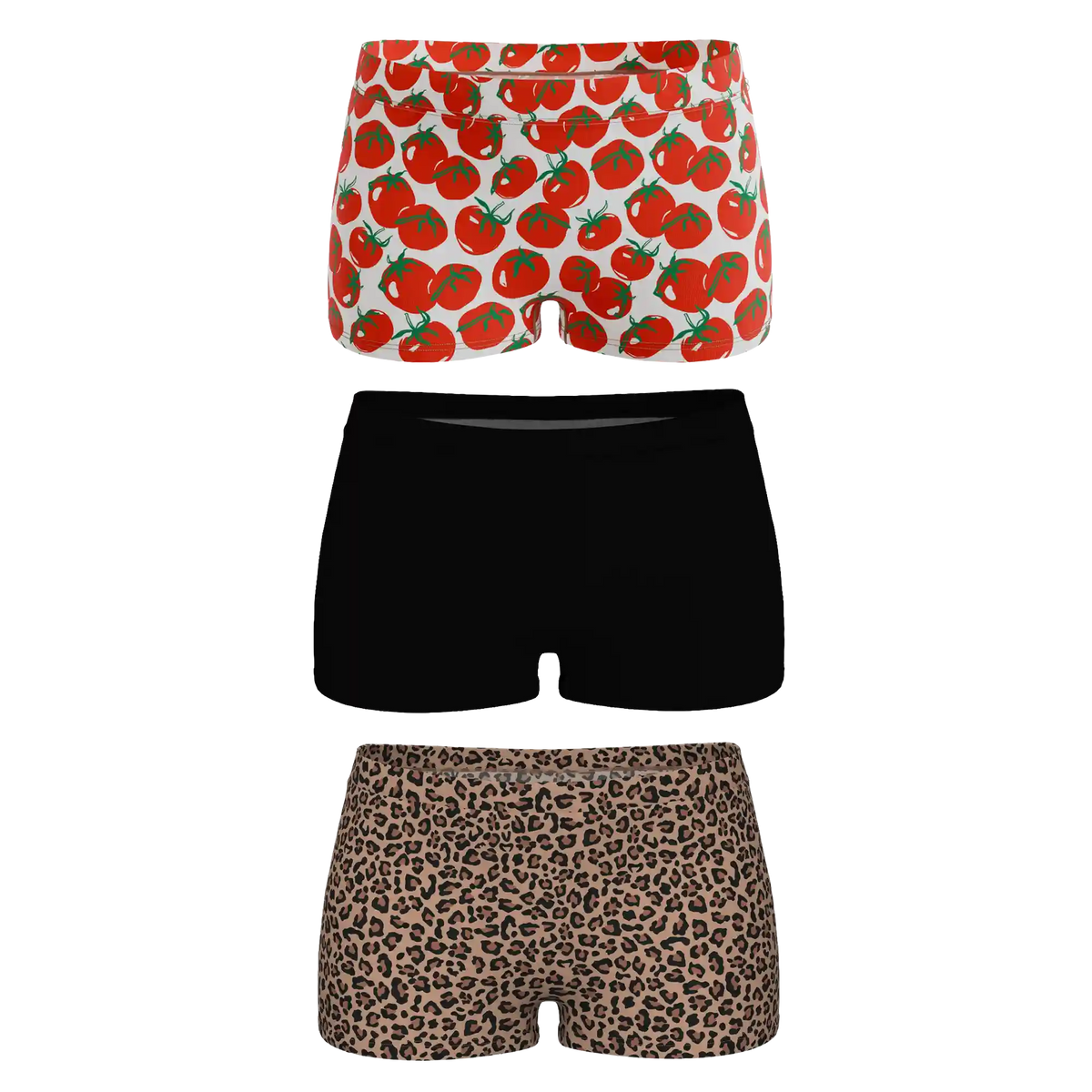 The For the Girls | Boyshort Underwear 3 Pack