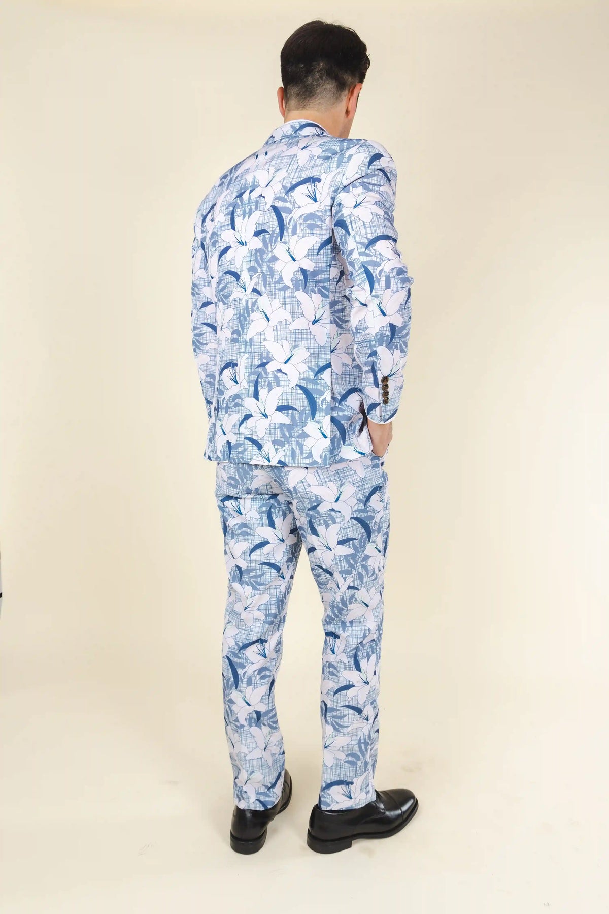 The Gilded Lily | Crosshatch Lilies Suit