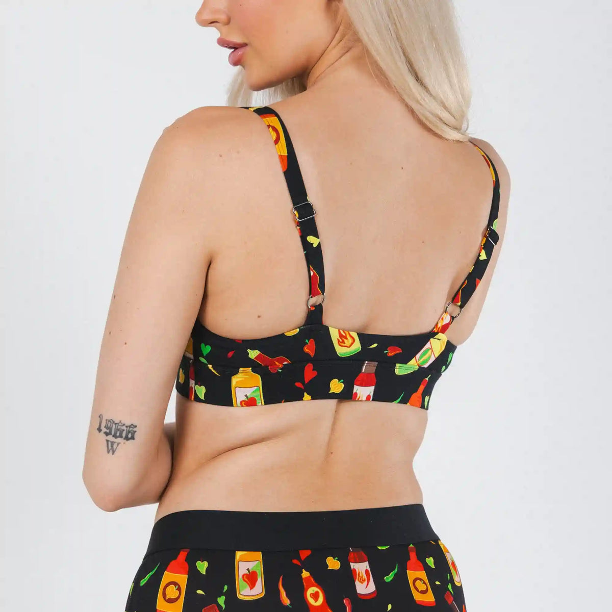 The Gotcha Sriracha | Hot Sauce Boob Hammock™ Plunge Bralette