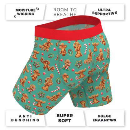 The Ginger Rail | Gingerbread Ball Hammock® Boxer - Long Leg