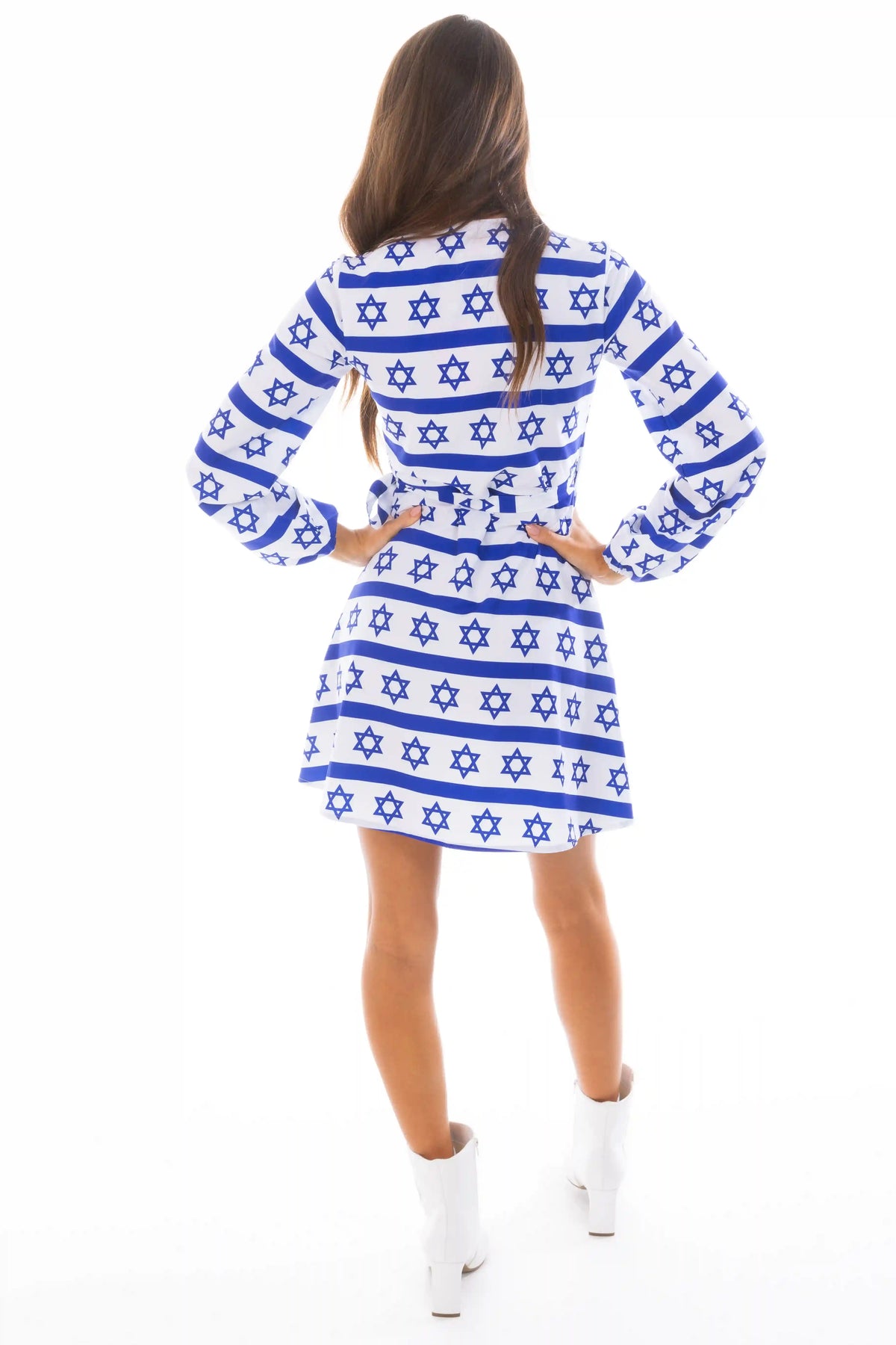 The Rock Star of David | Hanukkah Wrap Dress