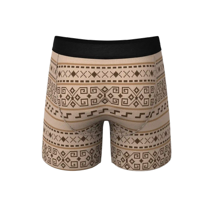 The Dude Abides | Aztec Sweater Ball Hammock® Pouch Underwear With Fly