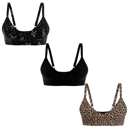 The Basics | Boob Hammock™ Plunge Bralette 3 Pack