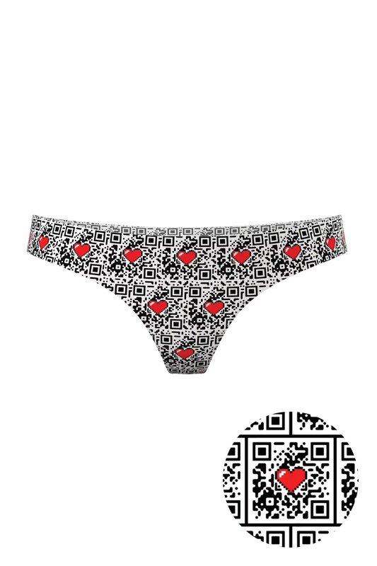 The Scan Me | QR Code Seamless Thong