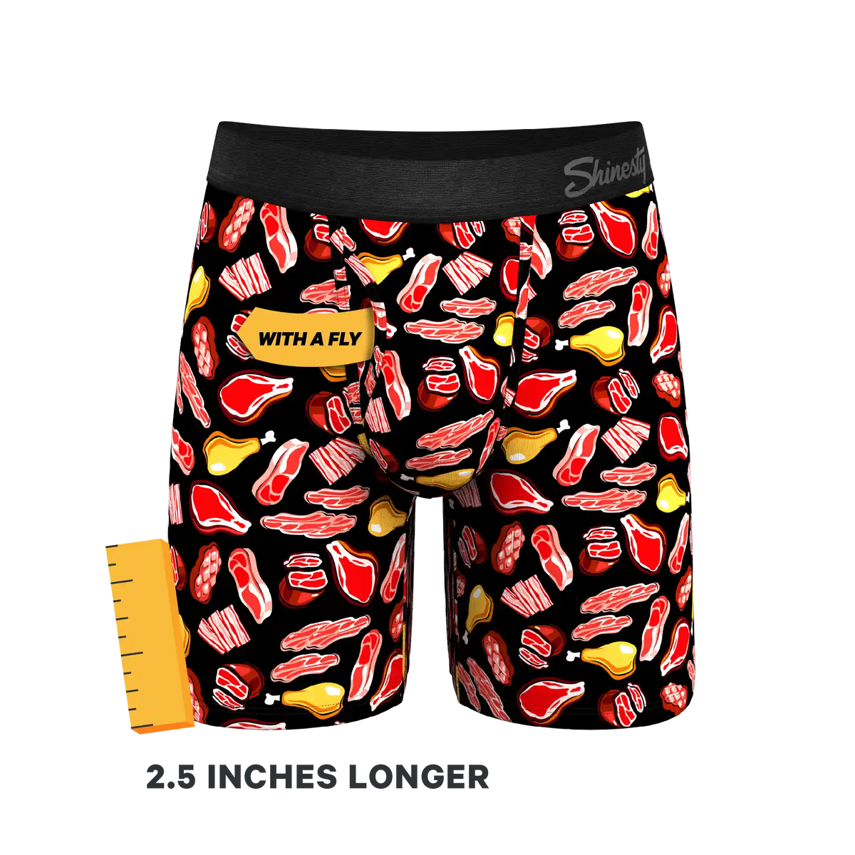The Juicy Loins | Meat Ball Hammock® Boxer - Long Leg