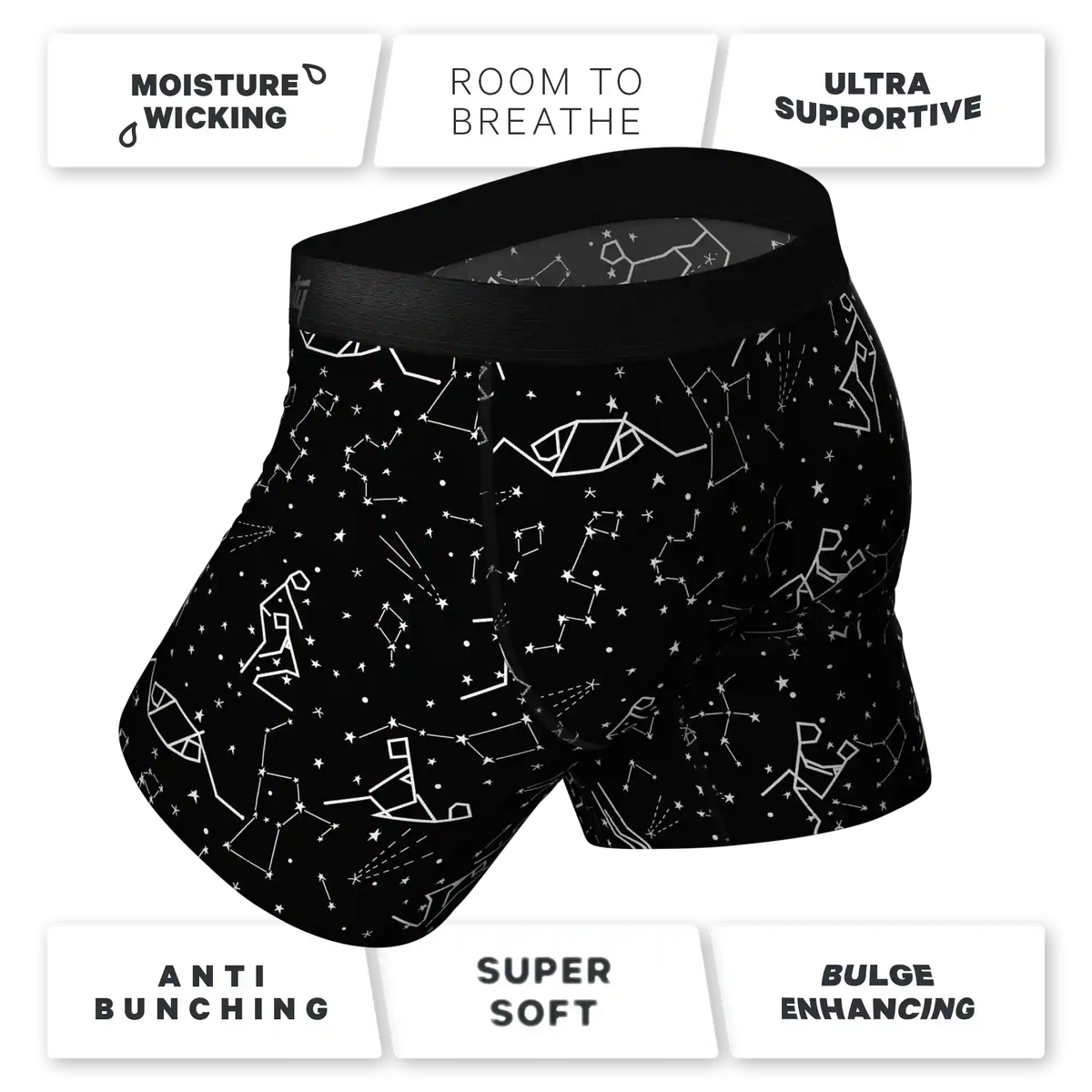 The Deviant | Ball Hammock® Pouch Underwear with Fly 3 Pack