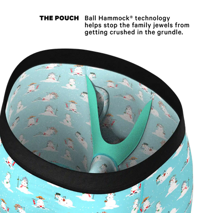 The Frosty Mistress | Snow Women Ball Hammock® Boxer - Long Leg