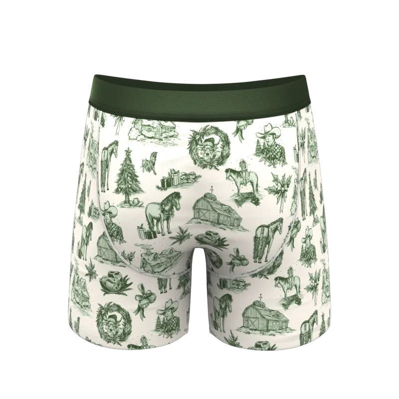 The Xmas Cheer | Ball Hammock® Pouch Boxer Briefs with Fly 3 Pack