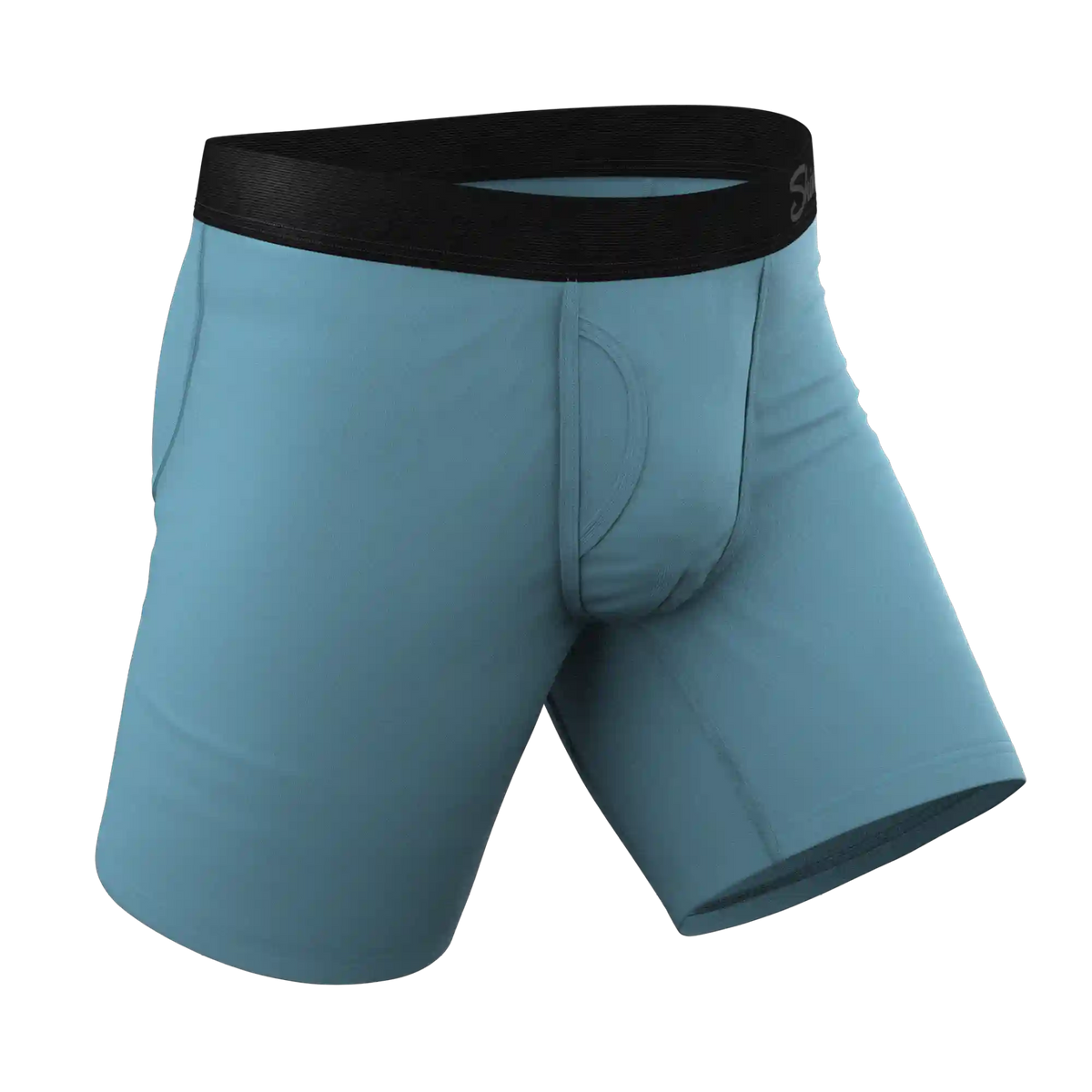 The Neptune | Slate Blue Ball Hammock® Boxer - Long Leg