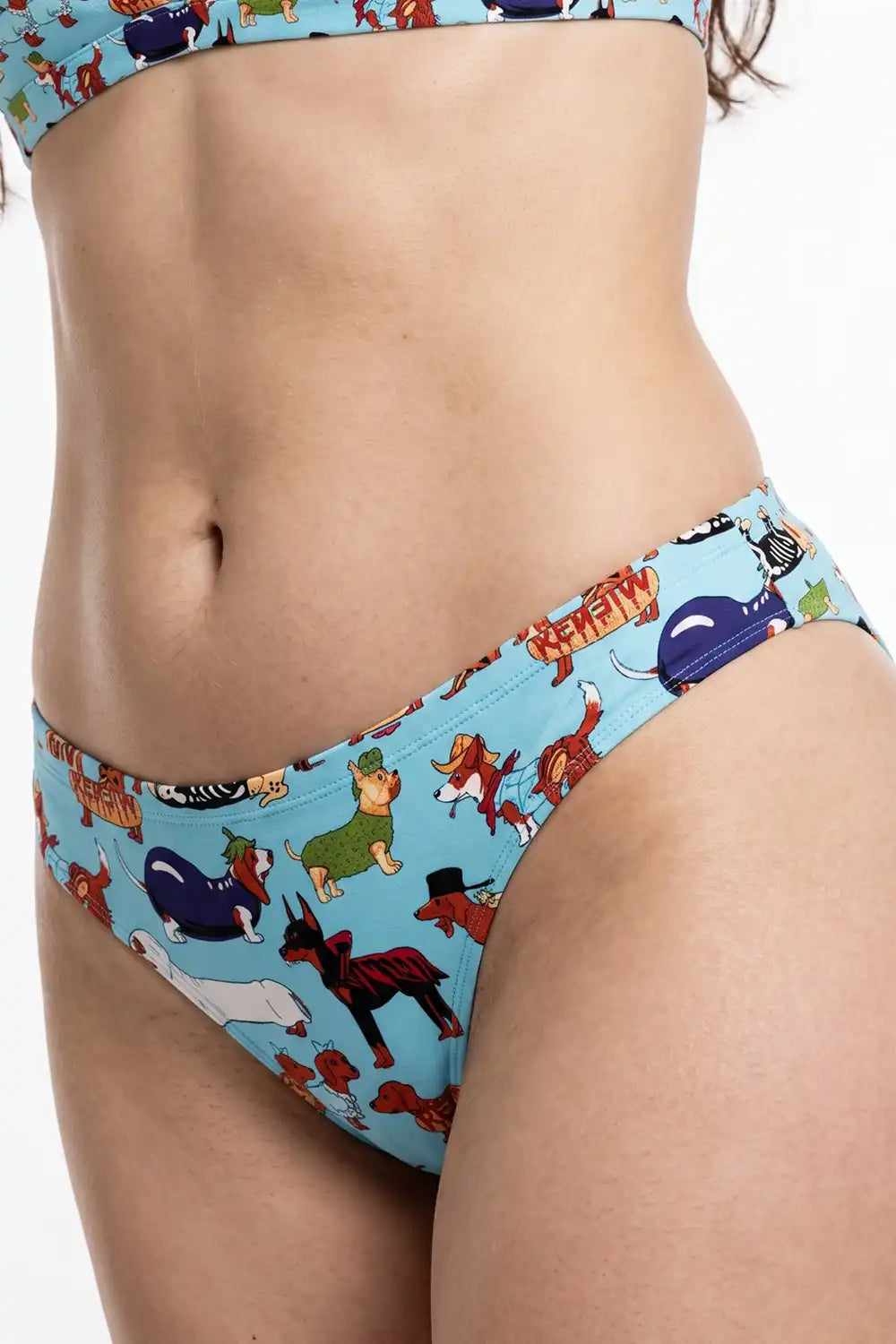 The Halloweenies | Halloween Dogs MicroModal Thong