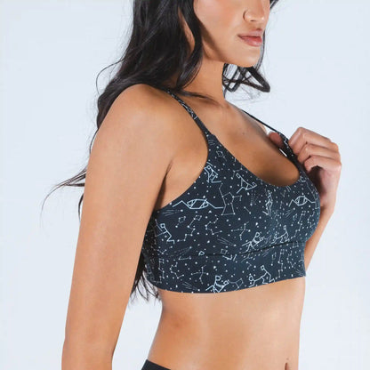 The Big Bang | Glow In The Dark Constellation Boob Hammock™ Scoop Bralette