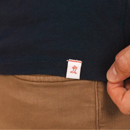 The Blues Singer | Deep Navy Everyman™ Pocket T Shirt