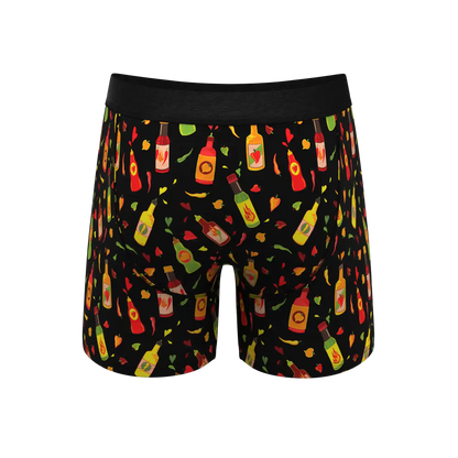 The Gotcha Sriracha | Hot Sauce Ball Hammock® Pouch Underwear