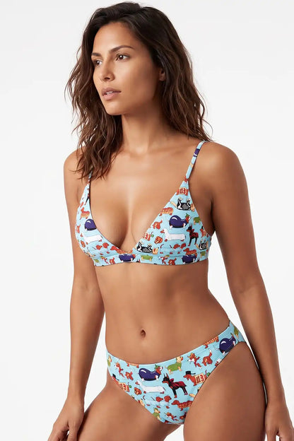 The Halloweenies | Halloween Dogs Boob Hammock™ Triangle Bralette