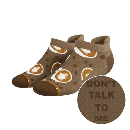 The Caf-fiend | Coffee Heel Hammock™ Ankle Socks