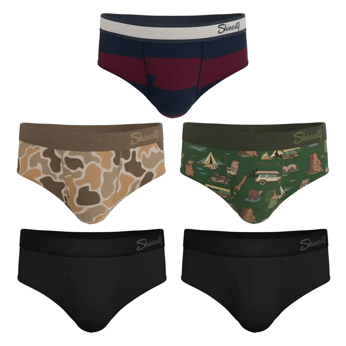 The Hide and Hunt | Ball Hammock® Pouch Briefs 5 Pack