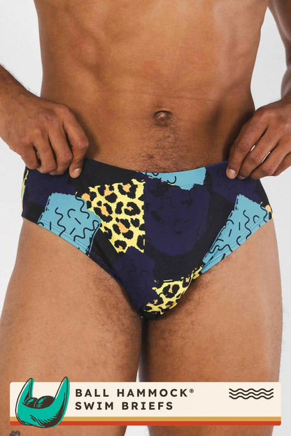 The Panty Dropper | Cheetah Ball Hammock® Pouch Swim Brief