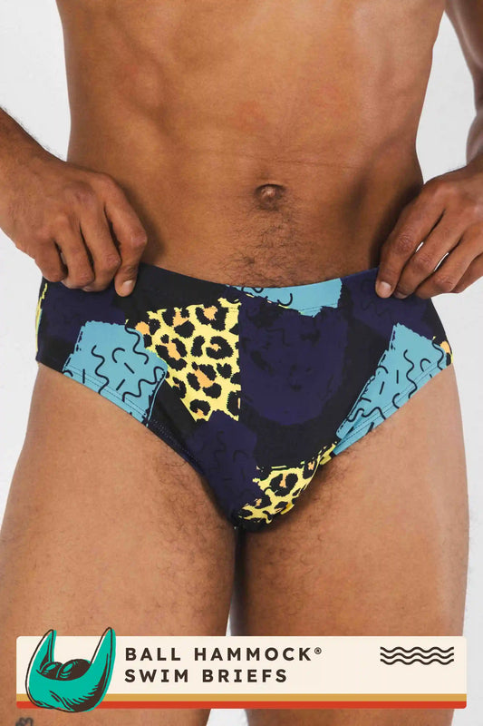 The Panty Dropper | Cheetah Ball Hammock® Pouch Swim Brief