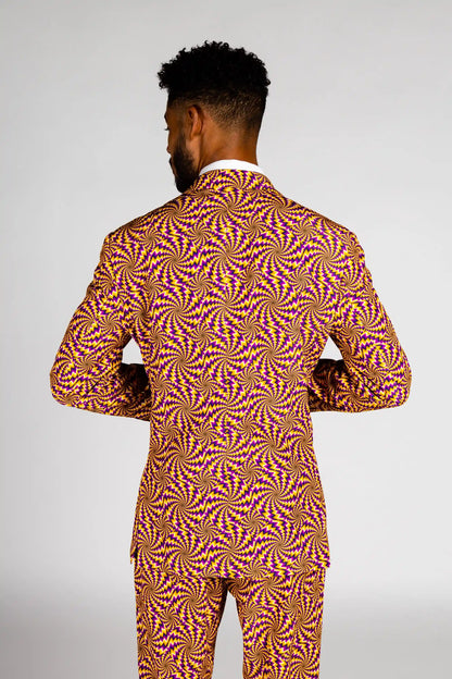The Mardi Mirage | Illusion Print Party Suit